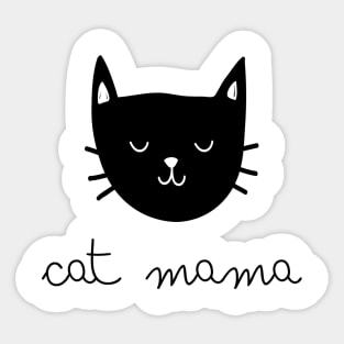 Cat mama Sticker